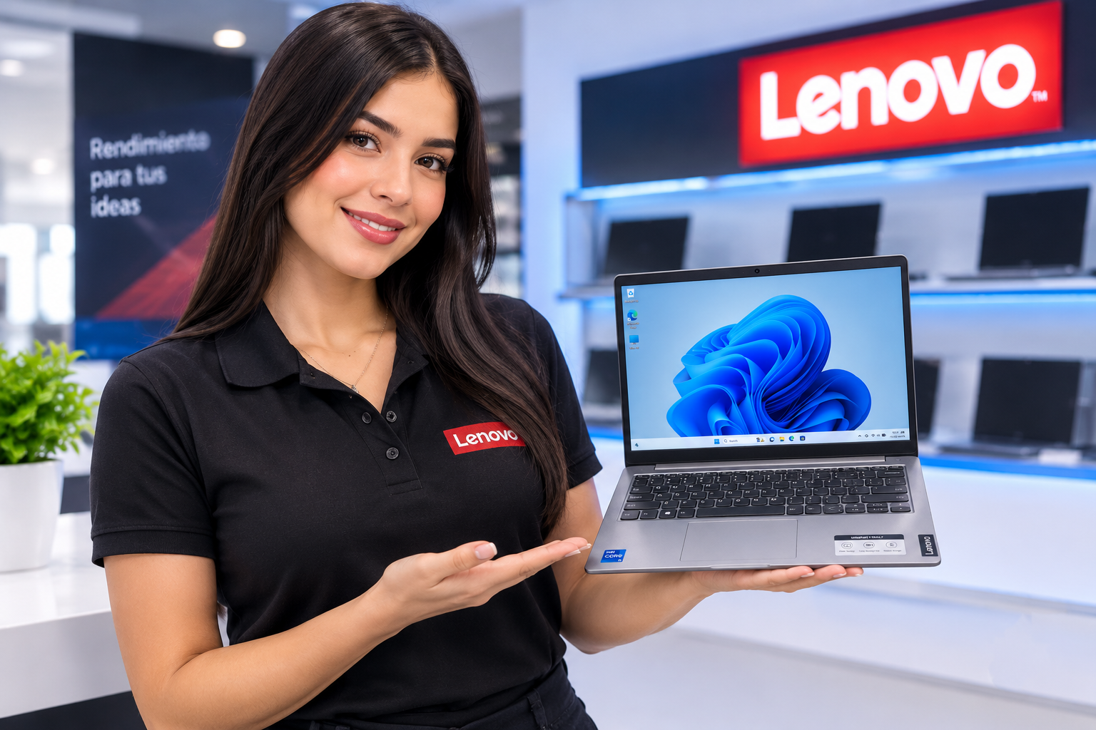 Laptop para trabajo y productividad profesional